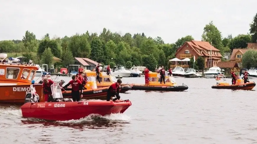 Na mazurskich jeziorach ratowników wodnych nie zabraknie