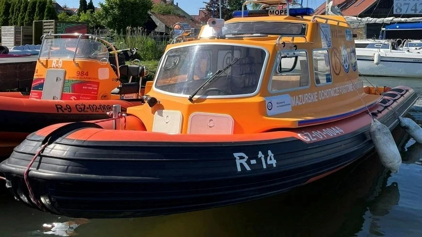 Na szlaku Wielkich Jezior Mazurskich czuwa 5 karetek wodnych