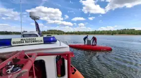 Było bezpiecznie. Ratownicy wodni na Mazurach podsumowali majówkę