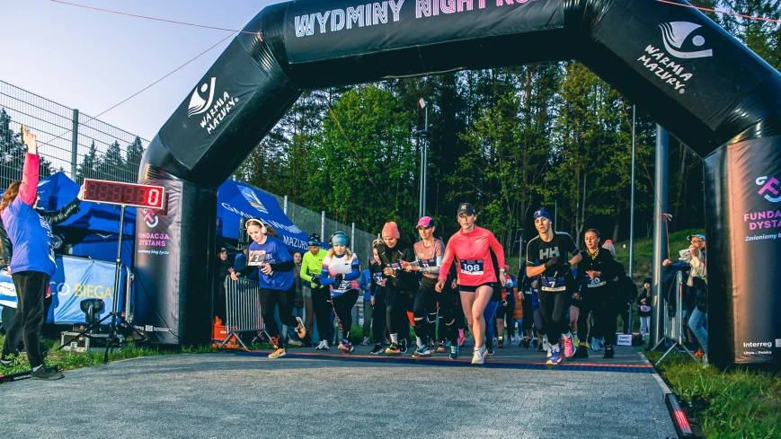  WYDMINY NIGHT RUN - międzynarodowy bieg w nocnej scenerii