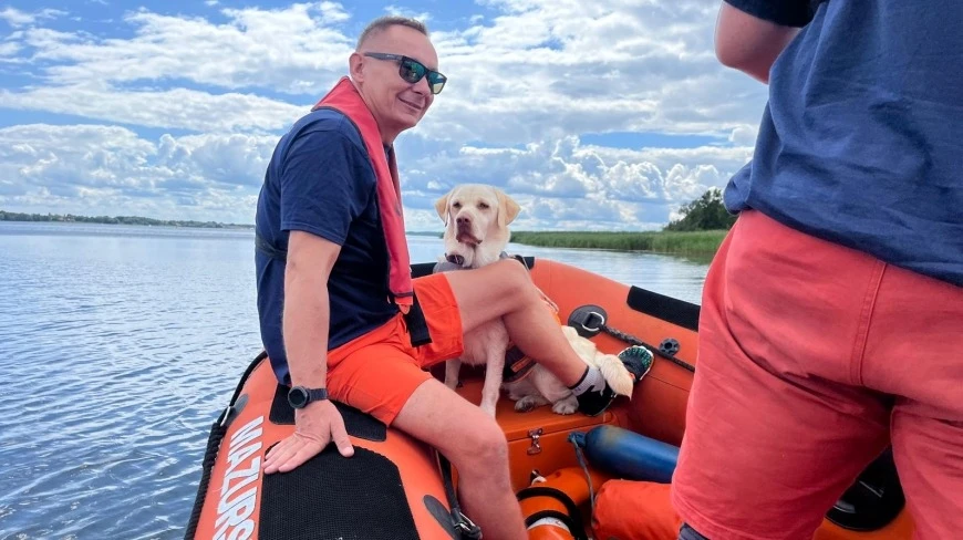 Balto – pies, który ratuje życie na mazurskich jeziorach