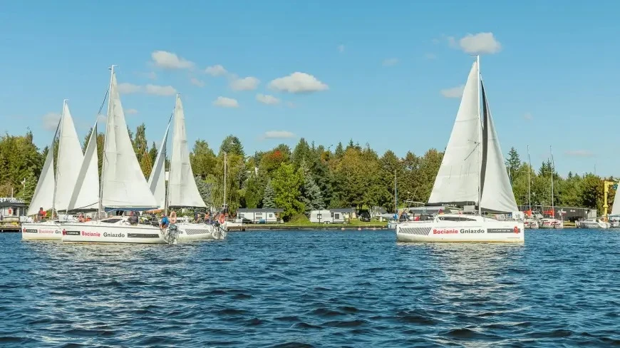 Bocianie Gniazdo Sailing CUP 2025 – regaty, które rozgrzały serca żeglarzy na Mazurach