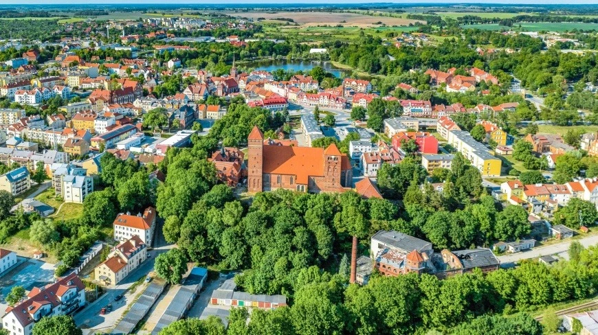 Kętrzyn na Mazurach.