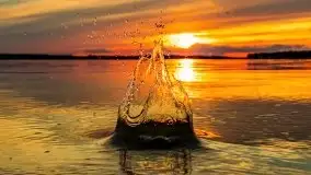 Zachód nad jeziorem Kisajno, sierpień 2021 r. - zdjęcie 3