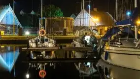 Noc w porcie Keja w Węgorzewie, sierpień 2021 - zdjęcie 29