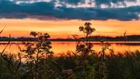 Zachód słońca nad jeziorem Kruklin, piękne te wrześniowe Mazury - zdjęcie 27