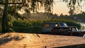 Zachód słońca nad jeziorem Bocznym, Tło Dla Mew, wrzesień 2021 - zdjęcie 2