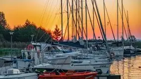 Wrześniowy wschód słońca w Wilkasach - porty AZS i PTTK Wilkasy - zdjęcie 20