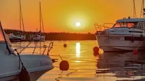 Wrześniowy wschód słońca w Wilkasach - porty AZS i PTTK Wilkasy - zdjęcie 33