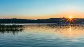 Zachód słońca nad jeziorem Mikołajskim z Chopinem w tle - zdjęcie 9