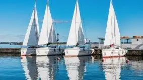 Suszenie żagli nad jeziorem Niegocin, Wilkasy - zdjęcie 60