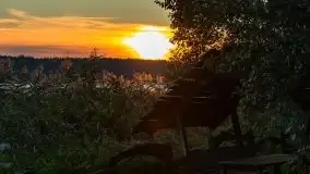 Wrześniowy zachód nad jeziorem Kisajno, widziany ze Strandy - zdjęcie 7