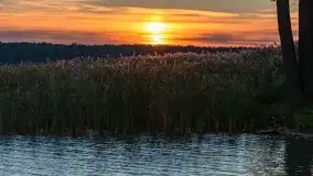 Wrześniowy zachód nad jeziorem Kisajno, widziany ze Strandy - zdjęcie 20