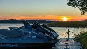 Wrześniowy zachód nad jeziorem Kisajno, widziany ze Strandy - zdjęcie 11