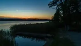 Wrześniowy zachód nad jeziorem Kisajno, widziany ze Strandy - zdjęcie 19