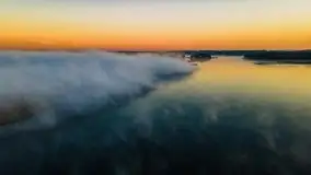 Październikowy wschód słońca, mgły i szron - zdjęcie 81