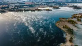 Październikowy wschód słońca, mgły i szron - zdjęcie 71