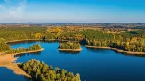 Początki mazurskiej złotej jesieni, październik 2021 r. - zdjęcie 1