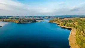 Jesień z lotu ptaka w okolicach jezior Gołdopiwo i Wilkus - zdjęcie 8