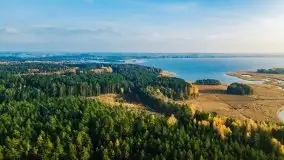 Jesień z lotu ptaka w okolicach jezior Gołdopiwo i Wilkus - zdjęcie 23