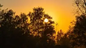 Zachód słońca nad jeziorem Kruklin, październik 2021 - zdjęcie 10