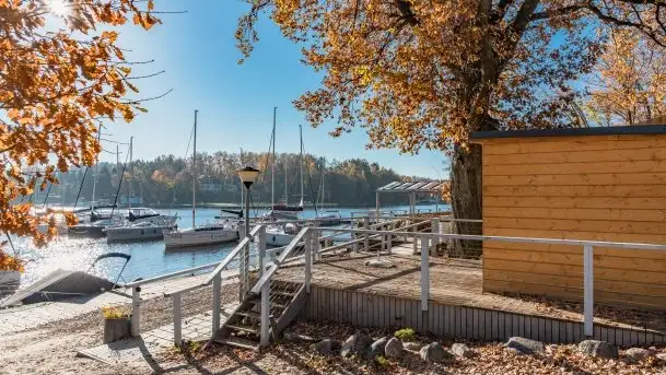 Jesień w Stanicy Wodnej Stranda
