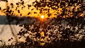 Wschód słońca nad jeziorem Kruklin, październik 2021 r. - zdjęcie 48