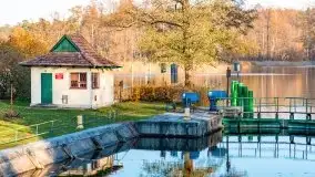 Jesienna i cicha śluza Guzianka I, Ruciane Nida - zdjęcie 18