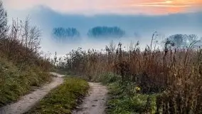 Wschód słońca nad jeziorami Niegocin i Grajewko w Bystrym - zdjęcie 35