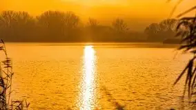 Wschód słońca nad jeziorami Niegocin i Grajewko w Bystrym - zdjęcie 32