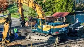 Remont kanału Piękna Góra, październik 2021 r. - zdjęcie 12