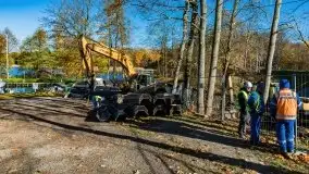 Remont kanału Piękna Góra, październik 2021 r. - zdjęcie 6