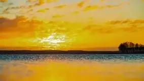 Wschód słońca nad jeziorem Święcajty, listopad 2021 r. - zdjęcie 5