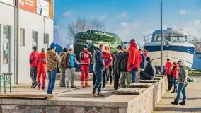 Fotorelacja z sprzątania dna w Ekomarinie Giżycko - zdjęcie 83