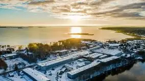 Grudniowy wschód słońca nad jeziorem Niegocin - zdjęcie 49