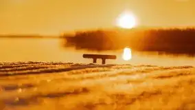 Grudniowy wschód słońca nad jeziorem Niegocin - zdjęcie 31