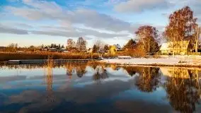 Grudniowy wschód słońca nad jeziorem Niegocin - zdjęcie 59