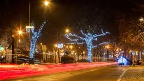 Nocne Giżycko gotowe na święta, grudzień 2021 - zdjęcie 34