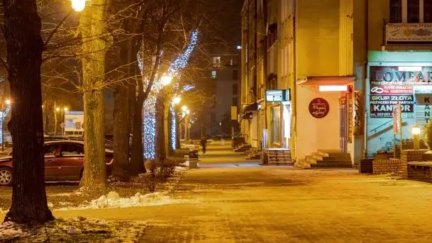 Nocne Giżycko gotowe na święta, grudzień 2021 - zdjęcie 11