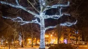 Nocne Giżycko gotowe na święta, grudzień 2021 - zdjęcie 31