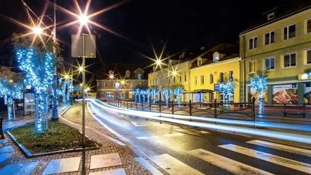 Świąteczny i wieczorny Ryn, grudzień 2021 - zdjęcie 3