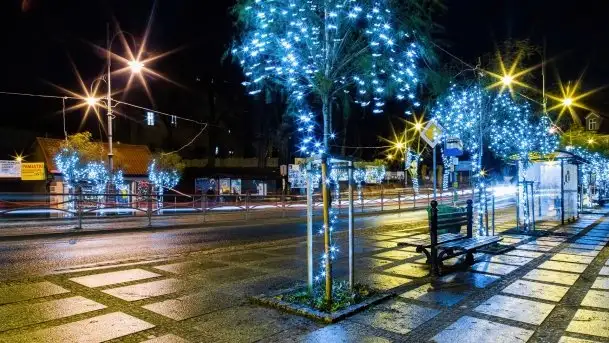 Świąteczny i wieczorny Ryn, grudzień 2021 - zdjęcie 6