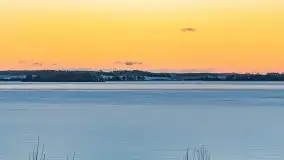 Wschód słońca nad jeziorem Niegocin, krzyż św. Brunona - zdjęcie 41