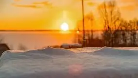 Wschód słońca nad jeziorem Niegocin, krzyż św. Brunona - zdjęcie 31