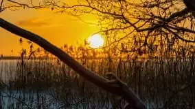 Wschód słońca nad jeziorem Niegocin, krzyż św. Brunona - zdjęcie 22