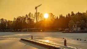 Zimowy wschód i południe w Strandzie nad jeziorem Kisajno - zdjęcie 39