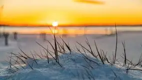 Wschód słońca nad jeziorem Łabap w Radziejach - zdjęcie 11