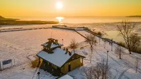 Mazurska zima nad kanałami, styczeń 2021 - zdjęcie 5