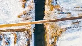 Mazurska zima nad kanałami, styczeń 2021 - zdjęcie 17