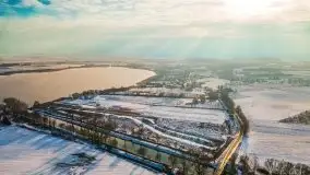 Mazurska zima nad kanałami, styczeń 2021 - zdjęcie 15